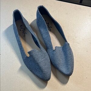 Self Esteem Women's Textured Gray Loafers